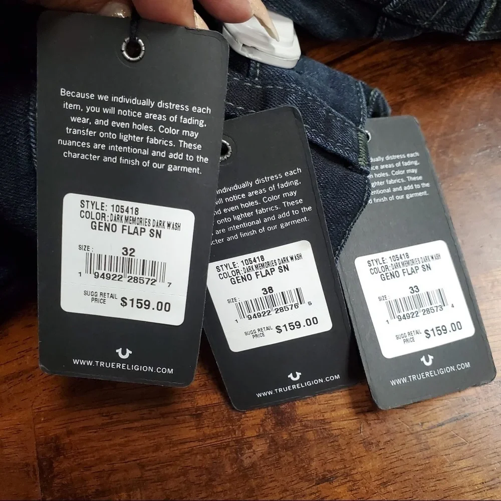 Sz various tru religion jeans